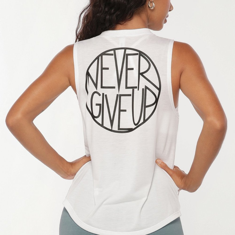 XS Lorna Jane Never Give Up Tank